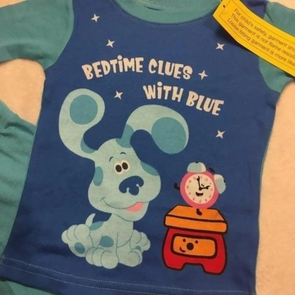 NWT Blue's Clues Pajamas 3T – Nickelodeon‎ Cotton Summer Shorts PJ Set